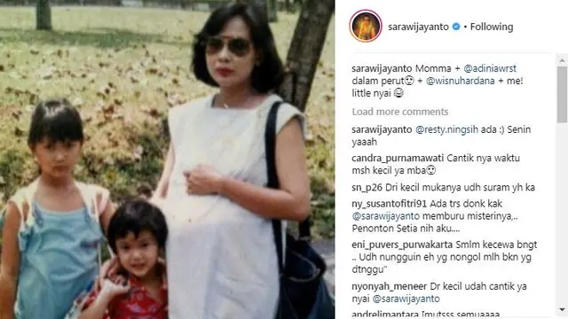 Sara Wijayanto [Foto: Instagram]