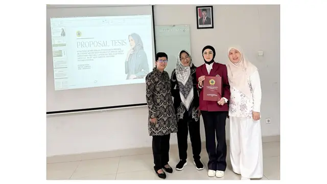 Potret Mulan Jameela Lulus Seminar Proposal Tesis S2, Siap Lanjut Penelitian