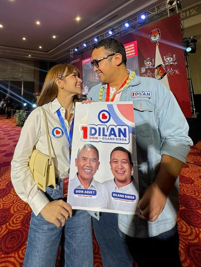 8 Potret Artis Calon Kepala Daerah Ambil Nomor Urut Pilkada, Penuh Semangat