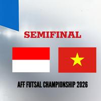 Jadwal Semifinal Piala AFF Futsal 2026: Indonesia Vs Vietnam