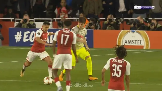 Berita video highlights Liga Europa 2017-2018 antara Arsenal melawan Cologne dengan skor 3-1. This video presented by BallBall.