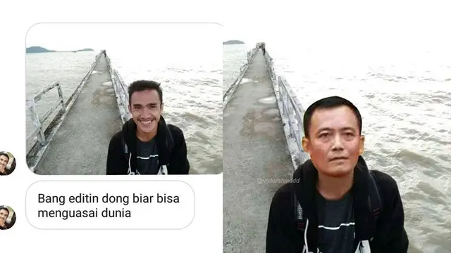 6 Foto 'Bang Editin Dong' Ini Kocak, Ada yang Ingin Kayak Artis Korea