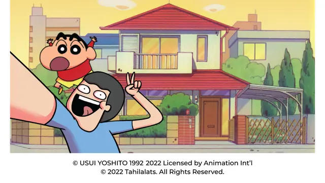 Kolaborasi Tahilalats dengan Crayon Sinchan (Istimewa)