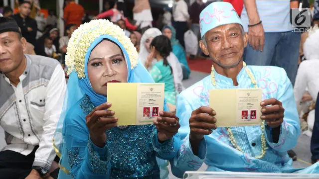 Nikah Massal di Malam Tahun Baru