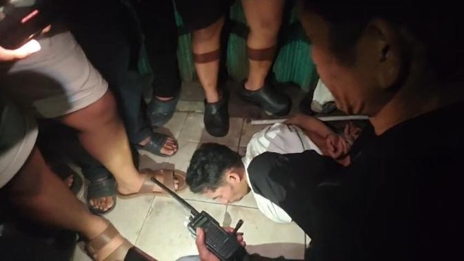 Terjebak Jalan Buntu, Maling Motor Bandar Lampung Babak Belur Diamuk Massa