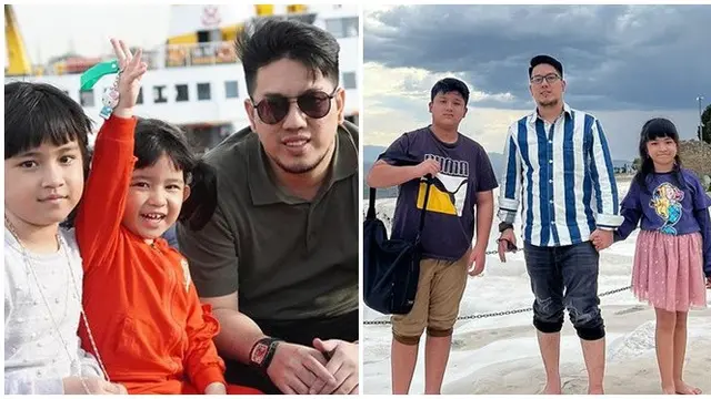 6 Potret Arman Wosi Suami Baru Della Puspita Bareng Anaknya, Penuh Kehangatan