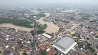 Pantauan udara kondisi banjir di Kota Bekasi, Jawa Barat, Selasa (4/3/2025).
(Foto : Pusat Data Informasi dan Komunikasi Kebencanaan BNPB)
