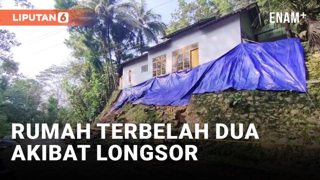 Kena Longsor, Rumah di Kulon Progo Terbelah Dua