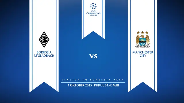 Borussia Monchengladbach vs Manchester City