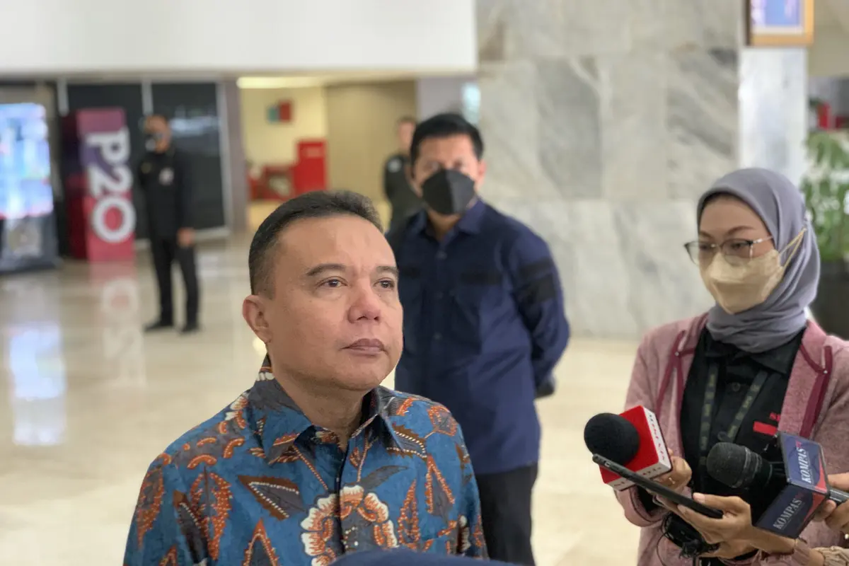 Ketua Harian DPP Gerindra Sufmi Dasco menegaskan Prabowo belum pernah memberi izin atau restu ke Sandiaga pindah ke PPP. (Liputan6.com/Delvira Hutabarat)