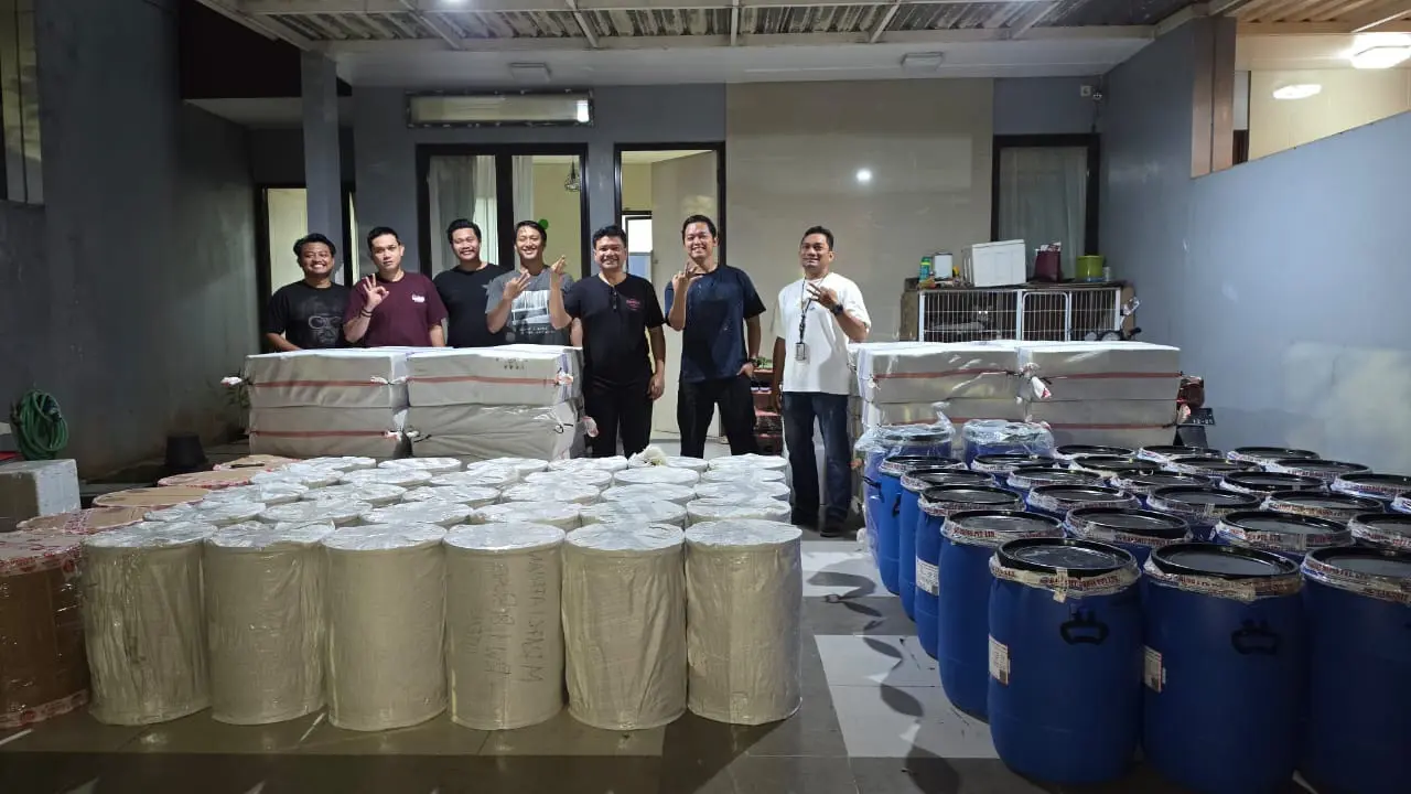 Bahan baku karisoprodol di Cakung.
