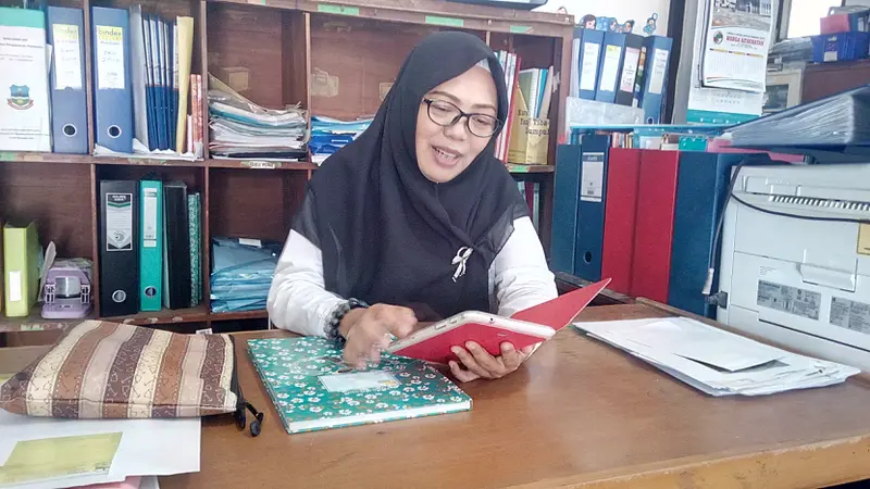 dr. Janna Markus Yajariawati, Kepala Bidang Pencegahan dan Pengendalian Penyakit, Dinas Kesehatan Kabupaten Garut, saat ditemui di kantornya, Rabu (21/8/2019)