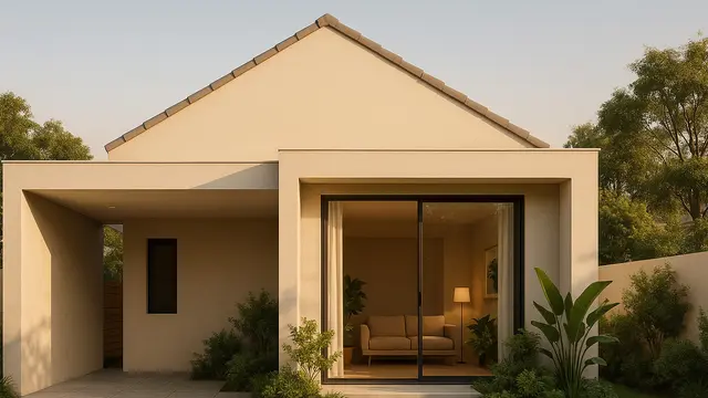 Desain Rumah 7x10 Minimalis 1 Lantai