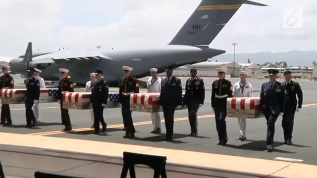 VIDEO: Korea Utara Kembalikan Jenazah Tentara AS