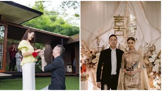 Kisah Asmara Jarang Diumbar, 6 Artis yang Tiba-Tiba Lamaran Ini Bikin Kaget