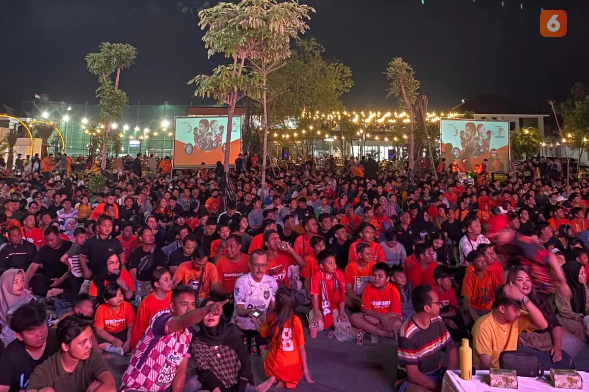 Nobar Piala Presiden Borneo FC