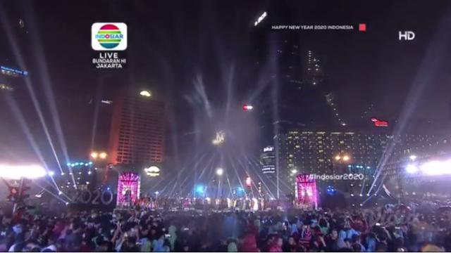 Konser Happy New Year Indonesia 2020