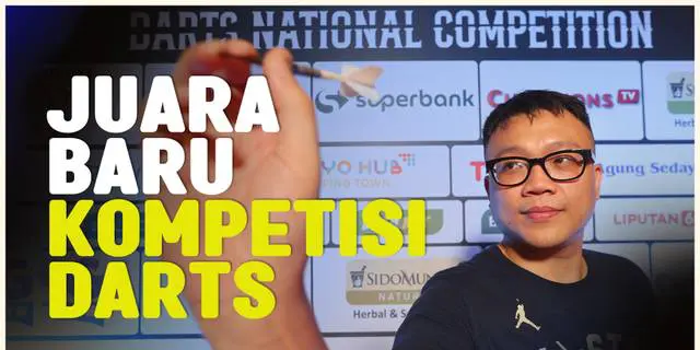 VIDEO: Benny Tandean Jadi Jawara di Darts National Competition Series 03