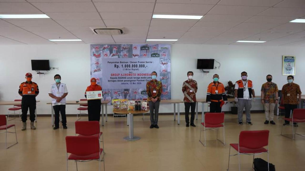 Produsen Bumbu Penyedap Gandeng Baznas dalam Menanggulangi Pandemi Covid-19