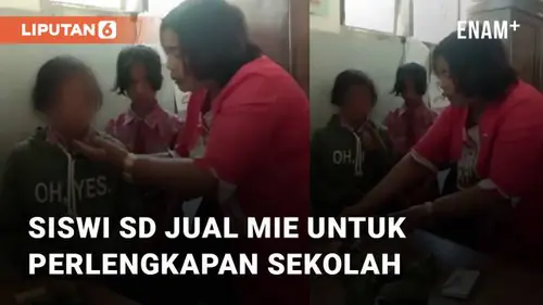 VIDEO: Siswi SD Luna Tampubolon Jual Mie Untuk Beli Sepatu Dan Topi Sekolah