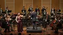 Jakarta Concert Orchestra Jumat (21/2/2020) di Usmar Ismail Hall, Jakarta. (Bambang E Ros/Fimela.com)