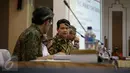 Ketua KPU, Husni Kamil Manik saat Rapat Koordinasi (Rakor) untuk penyelenggaraan pilkada di daerah otonomi khusus di Jakarta, Selasa (19/4). Rakor dihadiri Kemenko Polhukam, Kemendagri, Kemenkumham serta Bawaslu dan DKPP. (Liputan6.com/Faizal Fanani)