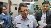 Kepala Disdukcapil DKI Jakarta Budi Awaluddin mengatakan akan melakukan pendataan warga dari luar DKI Jakarta atau warga pendatang pasca Hari Raya Lebaran Idul Fitri 1444 H/2023. (Winda)