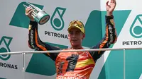 Pedro Acosta bakal naik kelas ke MotoGP usai menjadi juara Moto2 2023. Dia akan gabung dengan Tech3 GASGAS KTM di MotoGP 2024 (AFP)