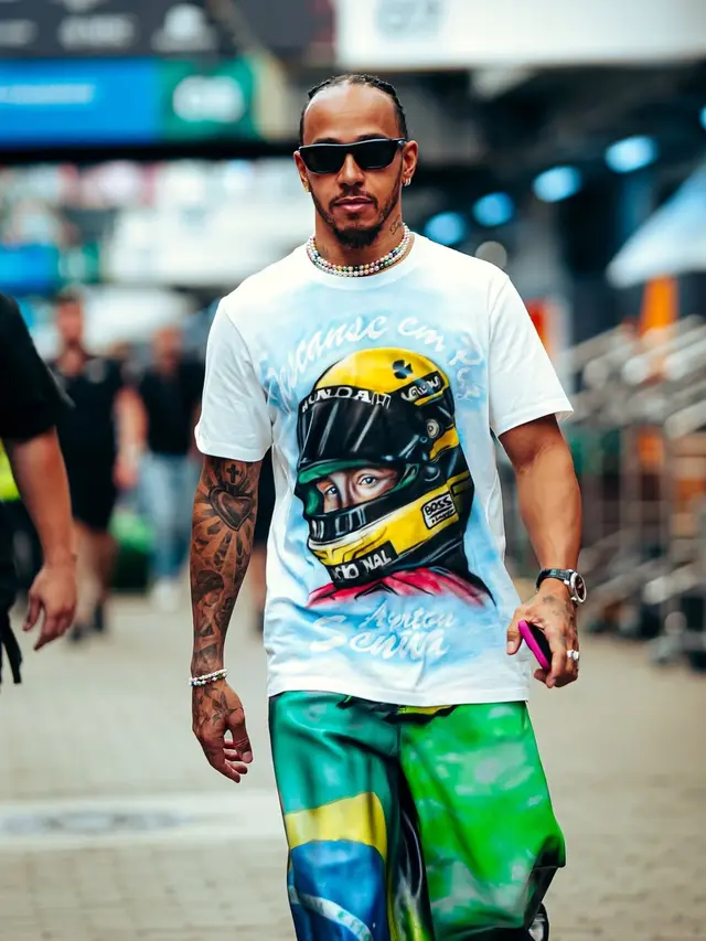 Dirumorkan Berkencan, Sofia Vergara dan Lewis Hamilton Dikonfirmasi Hanya Berteman (instagram/Sofiavergara/LewisHamilton).