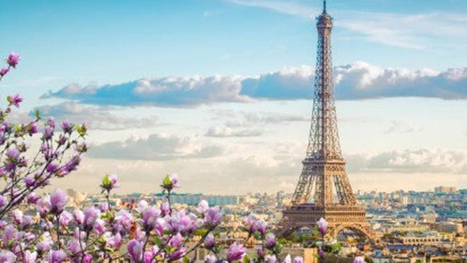 ilustrasi Menara Eiffel, Paris. (iStockphoto)