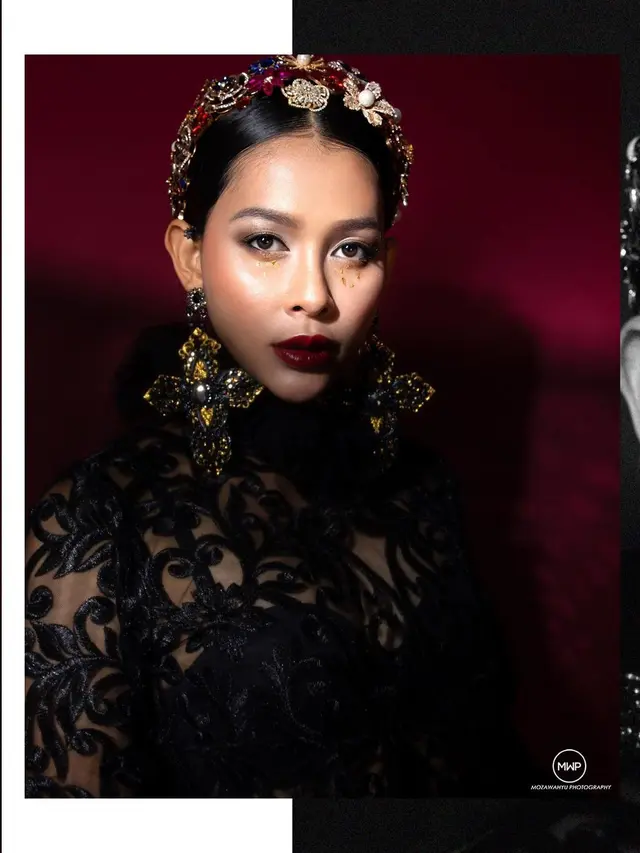Potret Maternity Shoot Bunga Jelitha, Tampil Fierce. (Sumber: Instagram/mozawahyu)