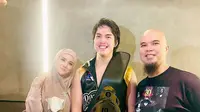 El Rumi bersama Ahmad Dhani dan Mulan Jameela (Intagram/mulanjameela1)