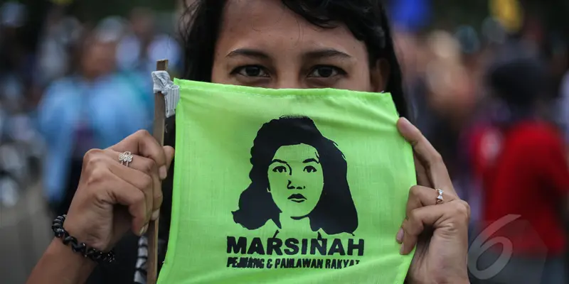Puluhan Buruh Wanita Peringati  "Malam Marah Marsinah"