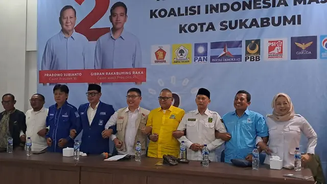 Pembentukan tim kampanye daerah Koalisi Indonesia Maju di Kota Suakbumi (Liputan6.com/Istimewa)