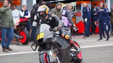 Luca Marini jalani debut dengan Repsol Honda di tes MotoGP Valencia (X/Simon Patterson)