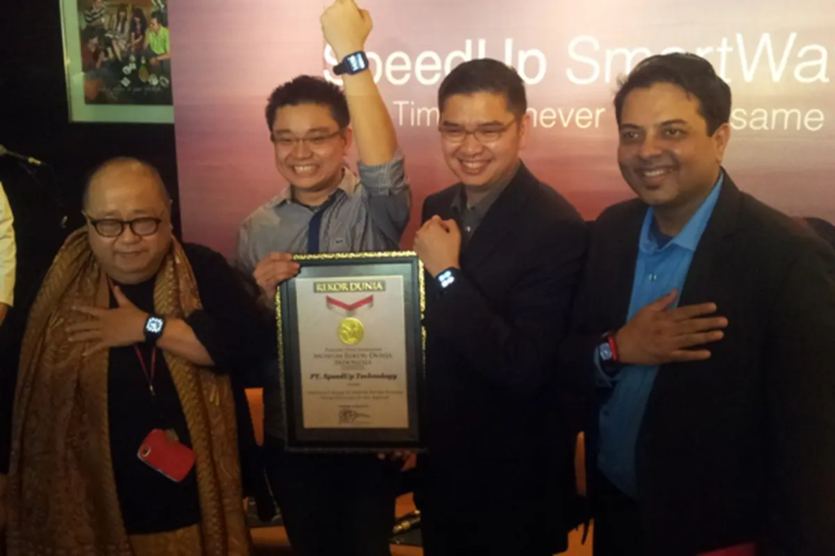 SmartWatch Besutan Indonesia Sabet Rekor MURI