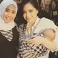 Nagita Slavina dan Laudya Cynthia Bella