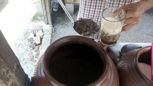 Es Cendol Kopi nan segar dari Bantul