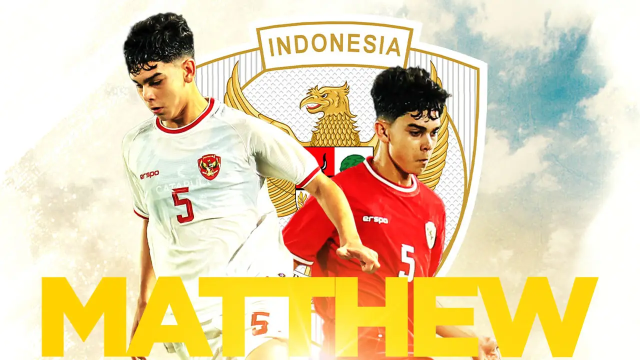 Timnas Indonesia - Ilustrasi Matthew Baker