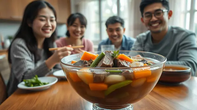 resep sop daging sapi bening enak