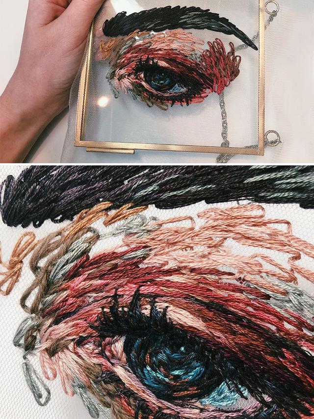 Miliki Efek 3 Dimensi, 7 Hasil Karya Sulam Seniman Ini Menakjubkan