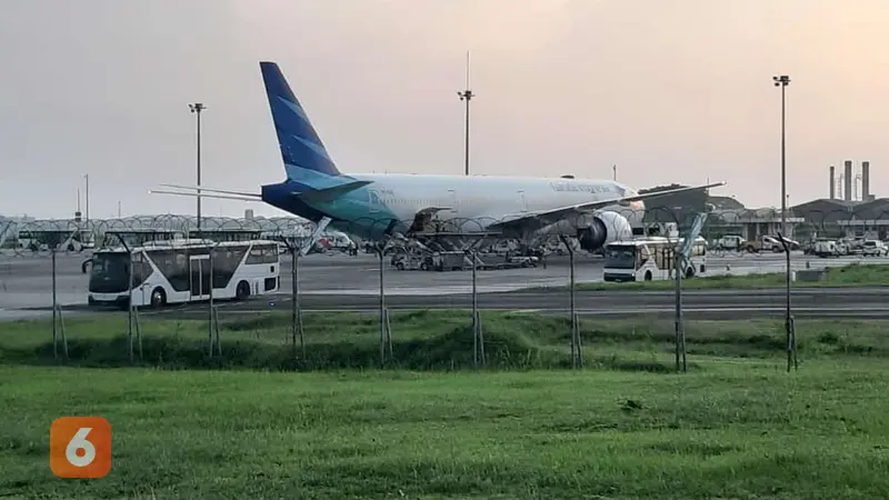 385 WNI tiba di Bandara Soekarno Hatta dari Sudan, Jumat 28 April 2023.