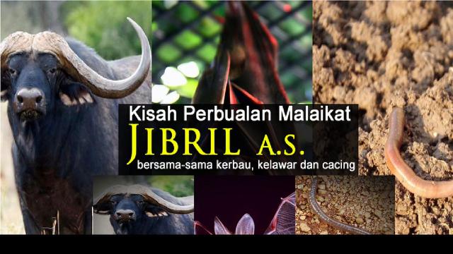 Kisah dialog jibril dengan kerbau, kelelawar, dan cacing