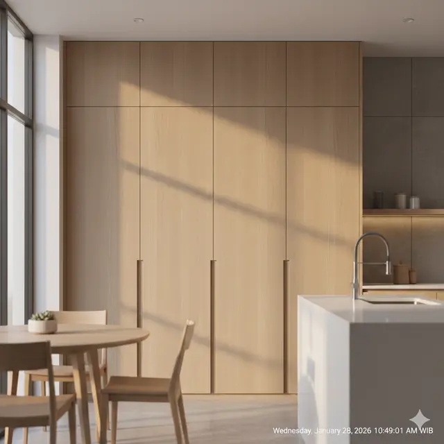 Model Lemari Dapur Minimalis