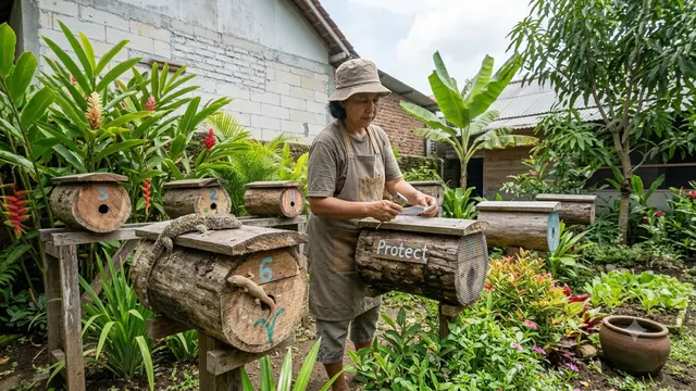 Ternak Lebah Kelulut untuk Pekarangan Rumah