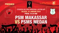 Prediksi PSM Makassar Vs PSMS Medan (Liputan6.com/Trie yas)