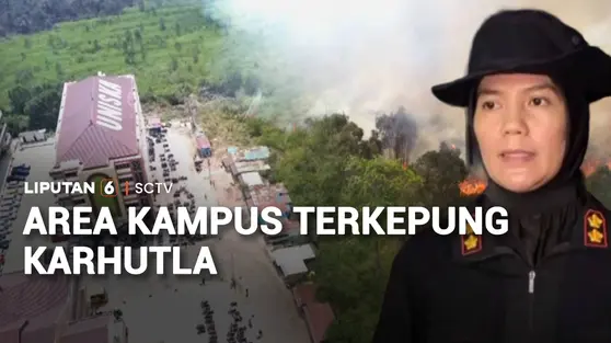 Area Kampus di Kalsel Terkepung Karhutla