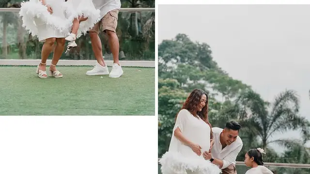 Potret Gender Reveal Anak Kedua Siti Badriah (credit: instagram/krisjianabah)