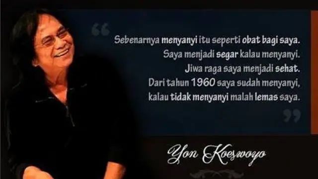 Yon Koeswoyo (Foto: Instagram)