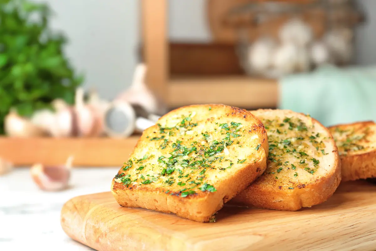 resep garlic bread roti tawar